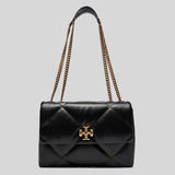TORY BURCH Kira Diamond Quilt Convertible Shoulder Bag Black 154704