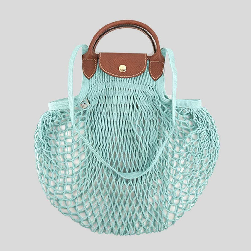 LONGCHAMP Le Pliage Filet L Mesh Bag Lagon 10121HVH
