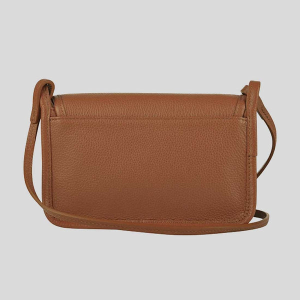 LONGCHAMP Le Foulonne XS Clutch Crossbody Bag Caramel 10133021