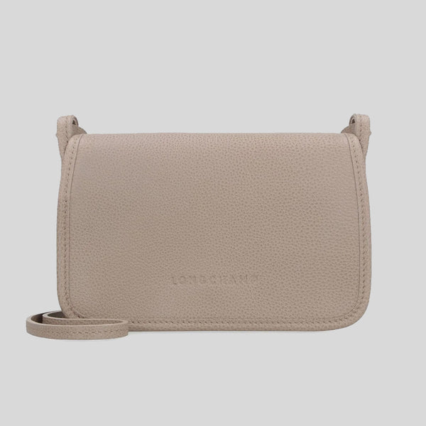 LONGCHAMP Le Foulonne XS Clutch Crossbody Bag Turtledove 10133021