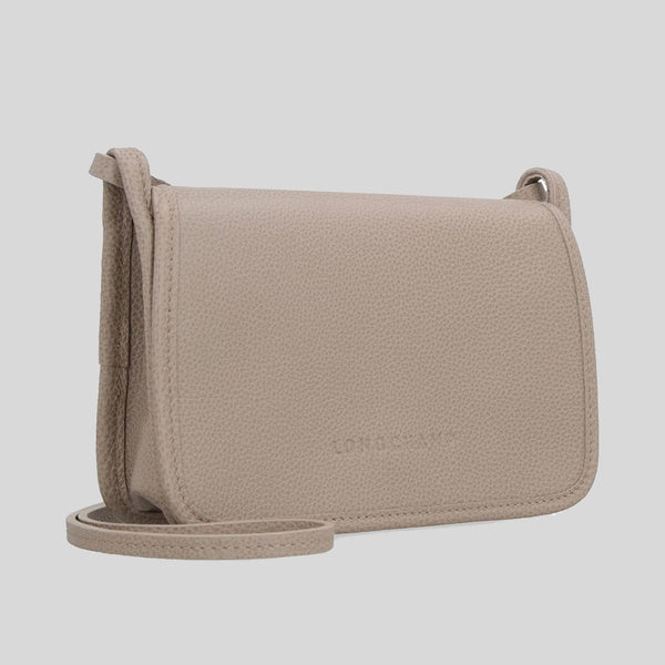 LONGCHAMP Le Foulonne XS Clutch Crossbody Bag Turtledove 10133021