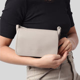 LONGCHAMP Le Foulonne XS Clutch Crossbody Bag Turtledove 10133021