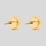 TORY BURCH Kira Pave Crystal T Logo Stud Earring Tory Gold 158535