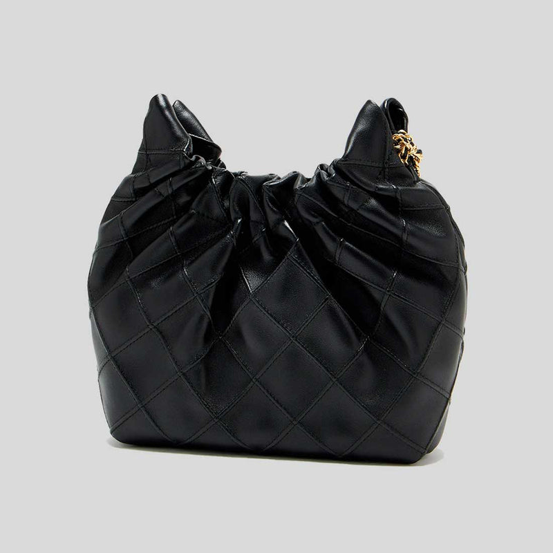 TORY BURCH Mini Fleming Drawstring Bag Black 162451