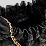 TORY BURCH Mini Fleming Drawstring Bag Black 162451