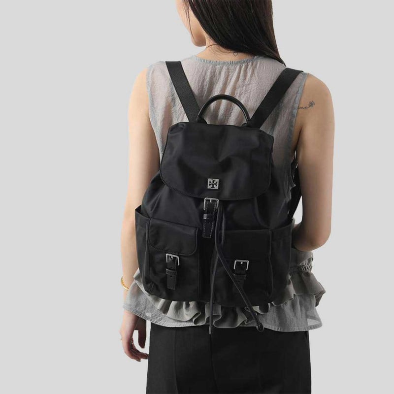 TORY BURCH Virginia Backpack Black 169165