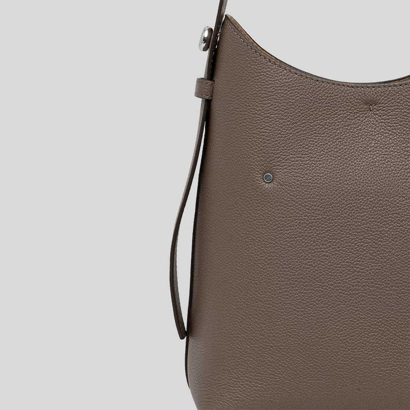 TORY BURCH Small Romy Hobo Shoulder Bag Wild Mushroom 175172