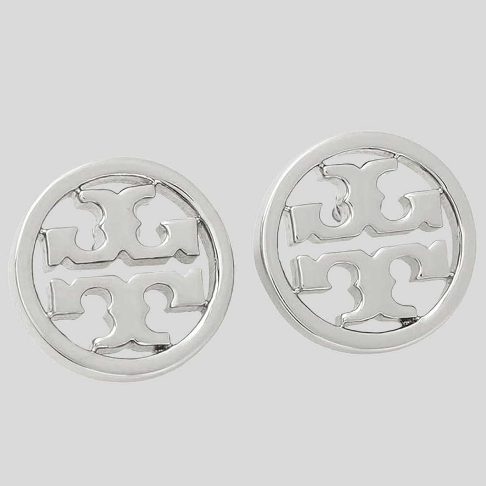 TORY BURCH Miller Stud Earring Tory Silver 26222