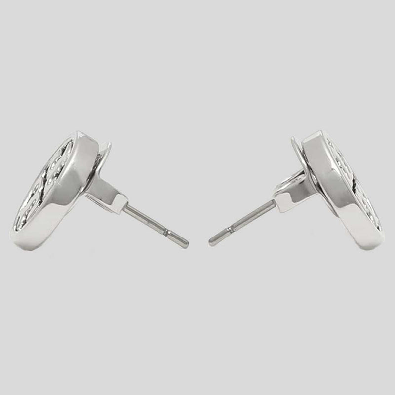 TORY BURCH Miller Stud Earring Tory Silver 26222