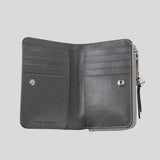 MARC JACOBS The Utility Snapshot Slim Bifold Wallet Wolf Grey Multi 2F3SMP061S07