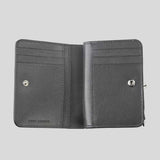 MARC JACOBS The Utility Snapshot Mini Compact Wallet Wolf Grey Multi 2F3SMP062S07