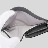 MARC JACOBS The Utility Snapshot Mini Compact Wallet Wolf Grey Multi 2F3SMP062S07