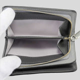 MARC JACOBS The Utility Snapshot Mini Compact Wallet Wolf Grey Multi 2F3SMP062S07