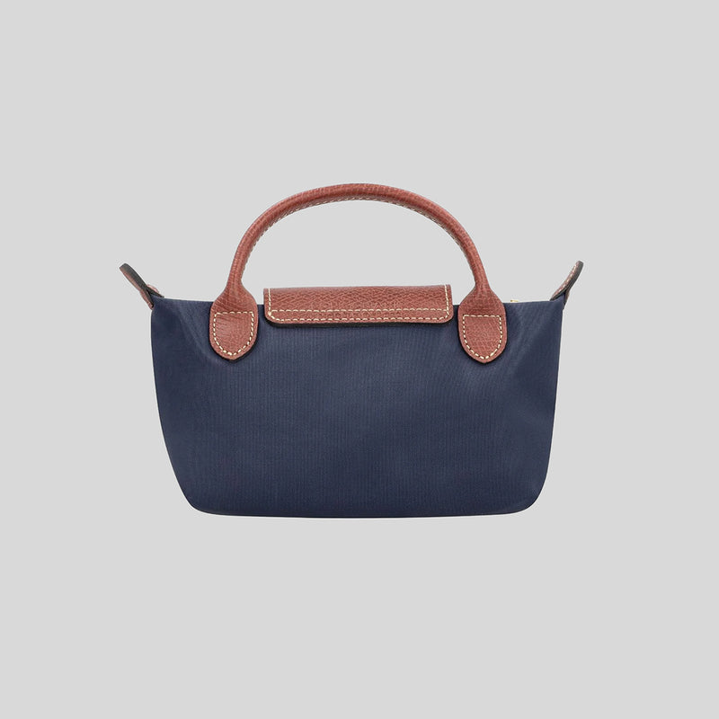 LONGCHAMP Le Pliage Original Pouch With Handle Navy 34175089