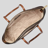 MICHAEL KORS Marilyn Medium Signature Logo Tote Bag Brown 35F5G6AT2B