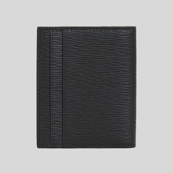 FERRAGAMO Gancini Card Holder Black 0741376