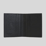 FERRAGAMO Gancini Card Holder Black 0741376