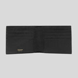 FERRAGAMO Gancini Men's Leather Bifold Wallet Black 775650