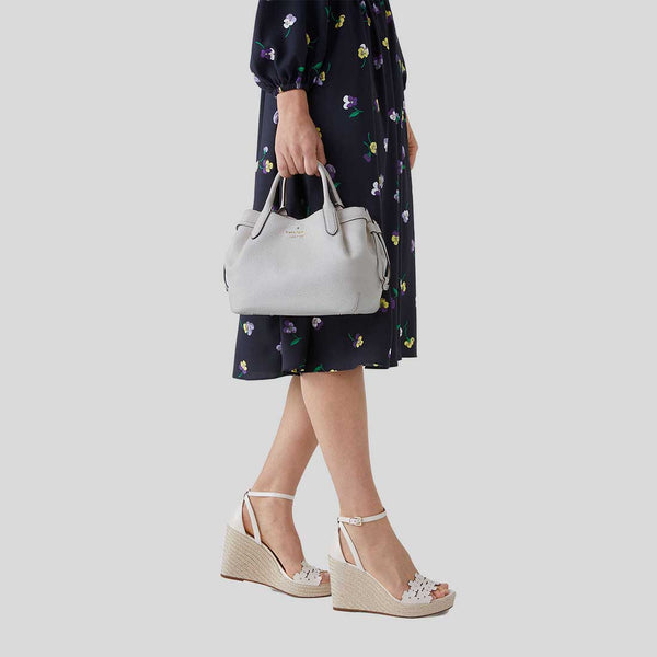 KATE SPADE Dumpling Small Satchel Mountain Grey K8135
