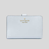 KATE SPADE Madison Medium Compact Bifold Wallet Watercolor Blue KC580