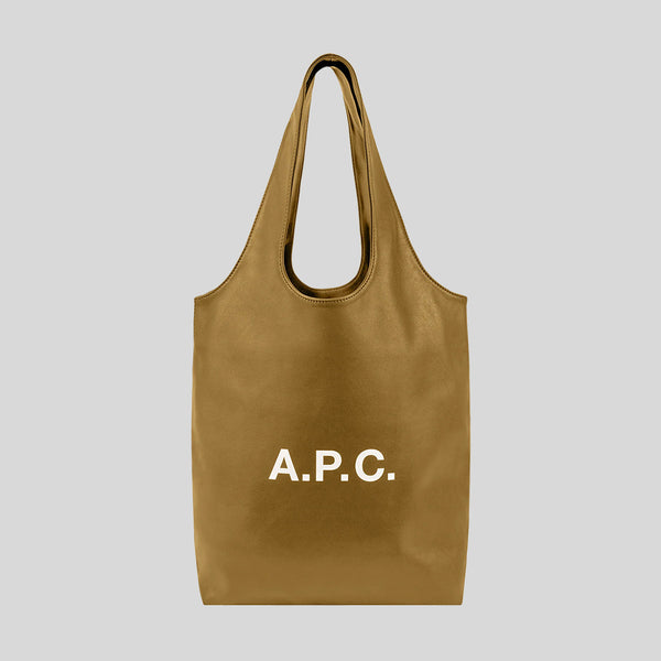 A.P.C. Ninon Small Tote Bag Olive green PUAAT-M61861