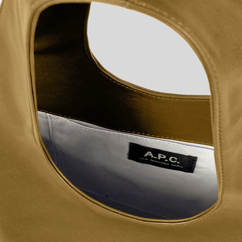 A.P.C. Ninon Small Tote Bag Olive green PUAAT-M61861
