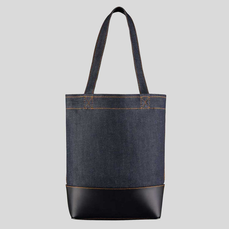 A.P.C. Axel Unisex Tote Bag Dark Navy CODDP-M61444