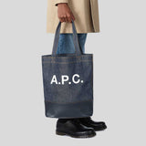 A.P.C. Axel Unisex Tote Bag Dark Navy CODDP-M61444