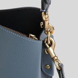 COACH Willow Shoulder Bag In Colorblock Denim C2590