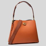 COACH Willow Shoulder Bag In Colorblock Canyon multi C2590