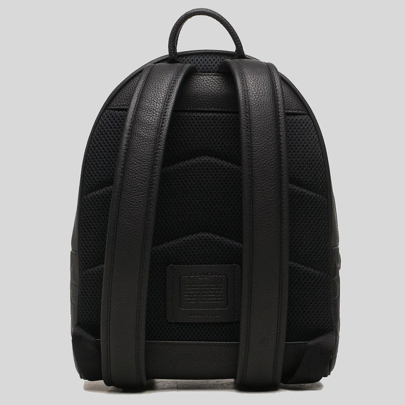 COACH Charter Backpack 24 In Signature Leather Black CH762