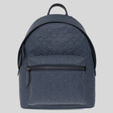 COACH Charter Backpack 24 In Signature Leather Denim CH762 lussocitta lusso citta