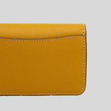 COACH Slim Card Case Yellow Gold CH821