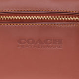 COACH Charter Backpack 24 In Signature Canvas Tan/Rust CH835