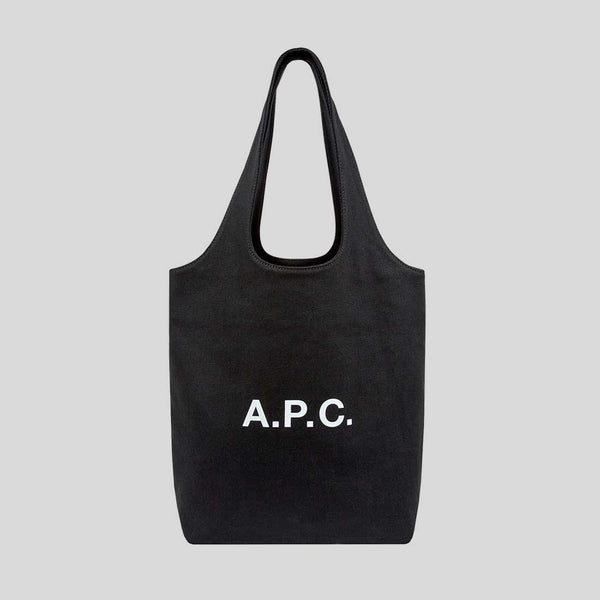 A.P.C. Ninon Canvas Small Tote Bag Black COZZS-M61861