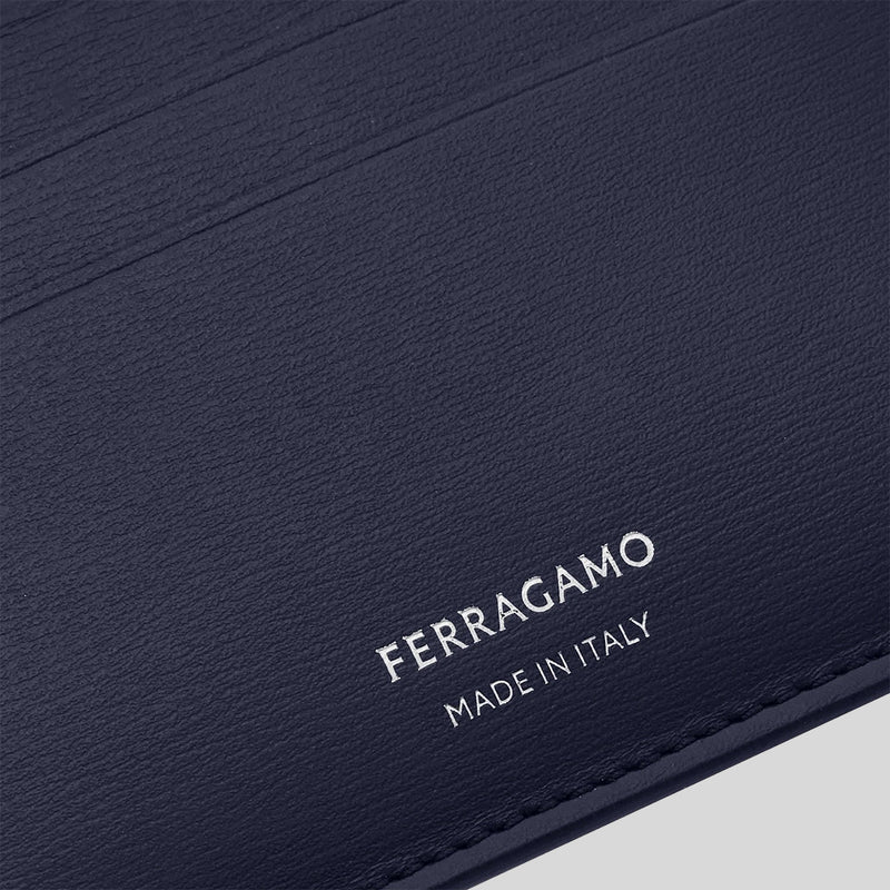 FERRAGAMO Classic Men's Credit Card Holder Midnight 776819
