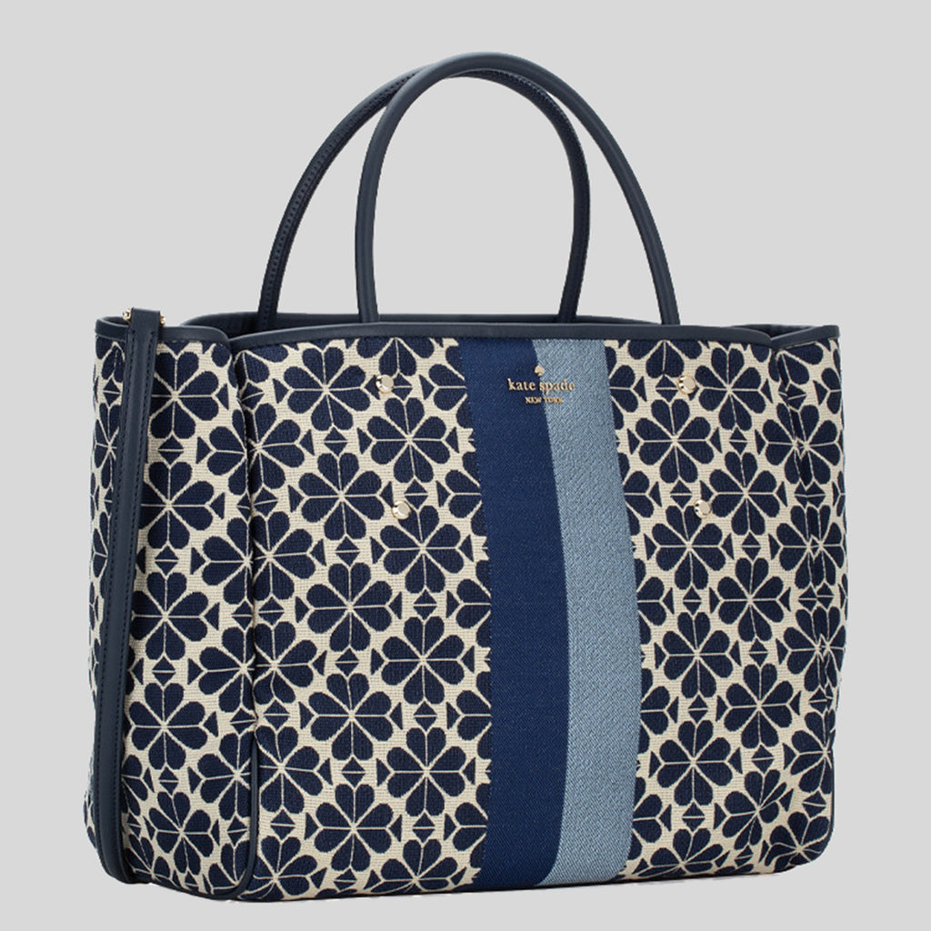 Kate Spade New York Floral Shoulder Bag ($139) ❤ liked on Polyvore  featuring bags, handbags, shoulder bags, rich navy, kate spade handbags, kate  spade, navy blu…