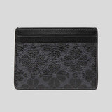 KATE SPADE Signature Spade Flower Small Slim Card Holder Black KI371