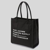 MARC JACOBS Canvas Standard Supply Large Tote Black 4S4HTT001H02