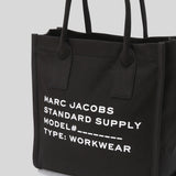 MARC JACOBS Canvas Standard Supply Large Tote Black 4S4HTT001H02