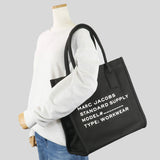 MARC JACOBS Canvas Standard Supply Large Tote Black 4S4HTT001H02