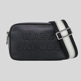 Marc Jacobs Flash Leather Crossbody Bag Black/Silver M0014465