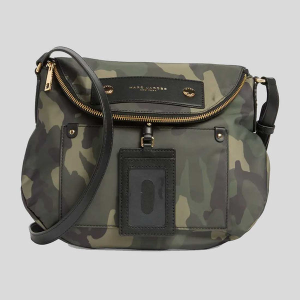 MARC JACOBS Camo Preppy Natasha Nylon Crossbody Bag Camo Multi 4S5HMS034H02