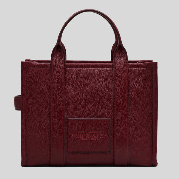 MARC JACOBS The Leather Medium Tote Bag Cherry H004L01PF21