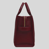 MARC JACOBS The Leather Medium Tote Bag Cherry H004L01PF21