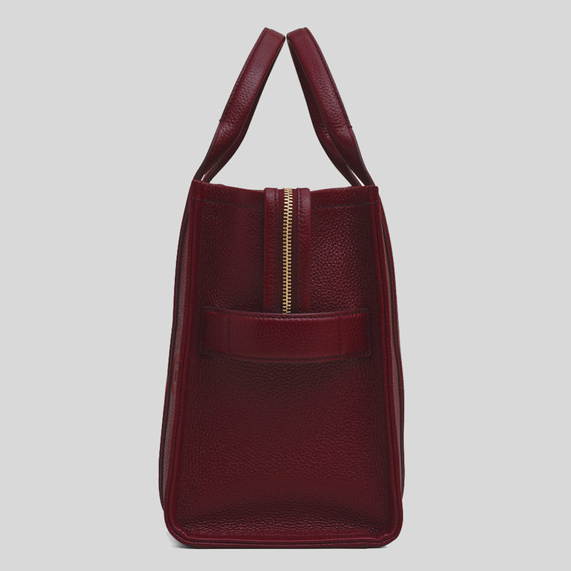 MARC JACOBS The Leather Medium Tote Bag Cherry H004L01PF21