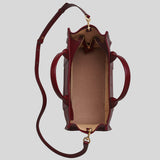 MARC JACOBS The Leather Medium Tote Bag Cherry H004L01PF21