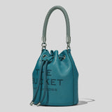 MARC JACOBS The Leather Bucket Bag Harbour Blue H652L01PF22