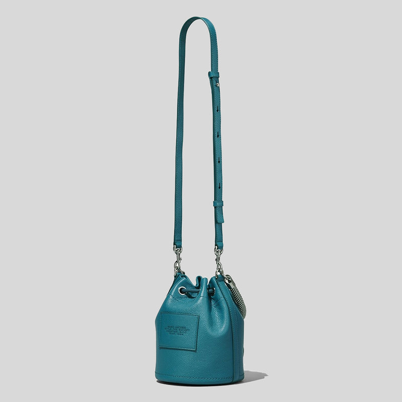 MARC JACOBS The Leather Bucket Bag Harbour Blue H652L01PF22
