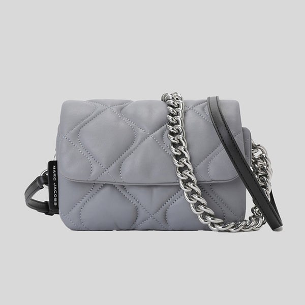 Marc Jacobs Small Quilted Pillow Bag Rock Grey H949L01RE22